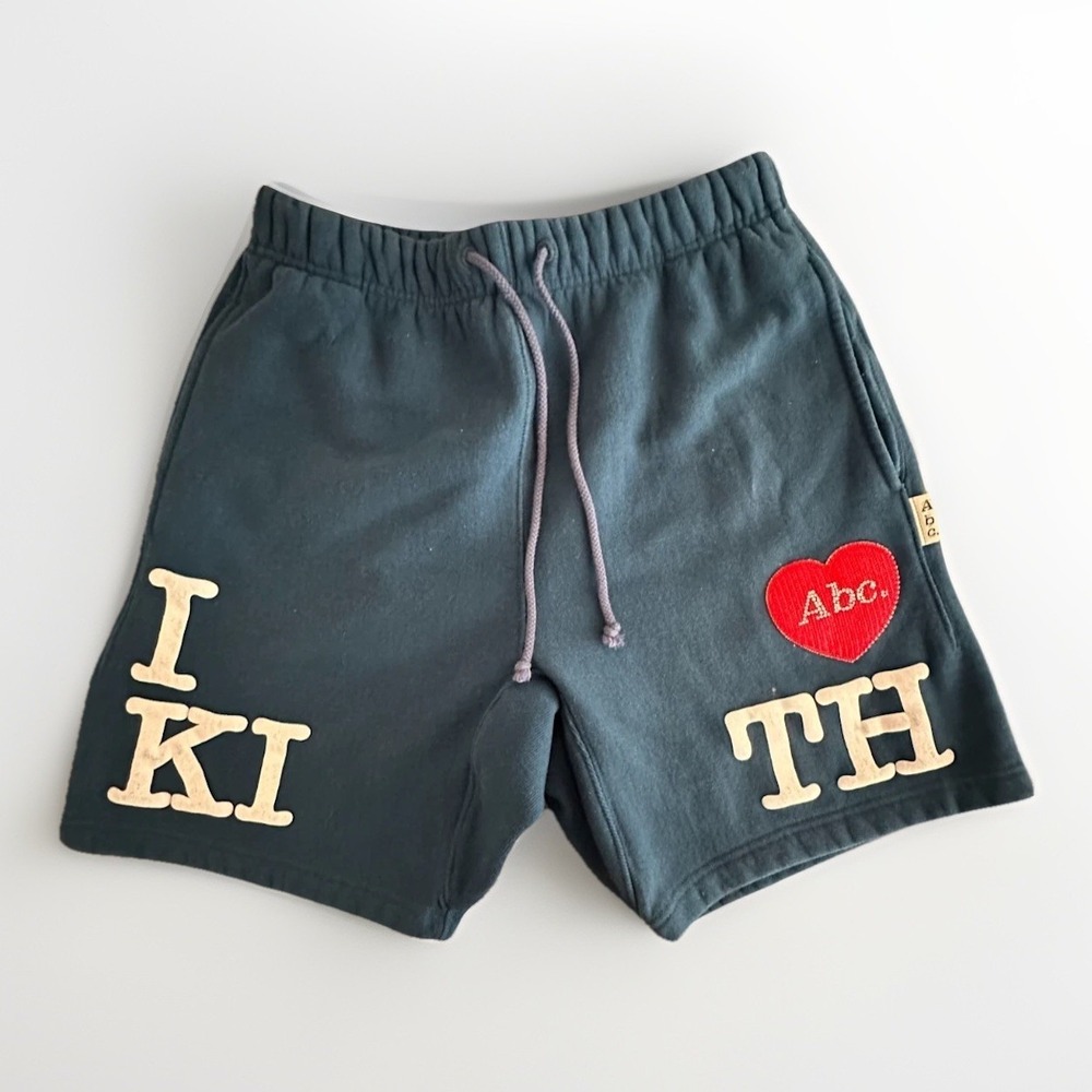 Kith for Advisory Board Crystals ABC IYKYK Sweat Shorts Navy Large Streetwear